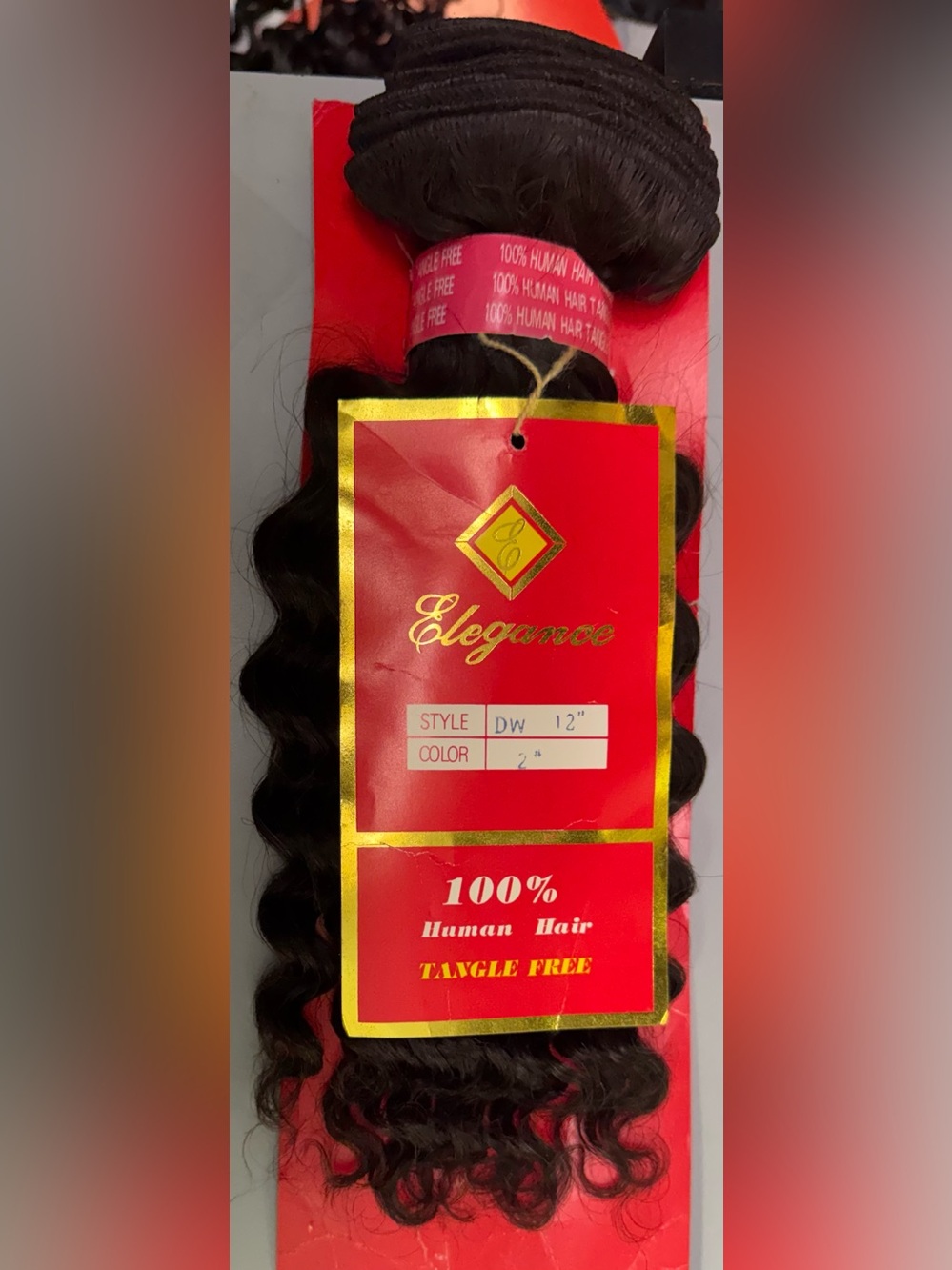 Elegance. 100% human hair. Deep wave 🌊